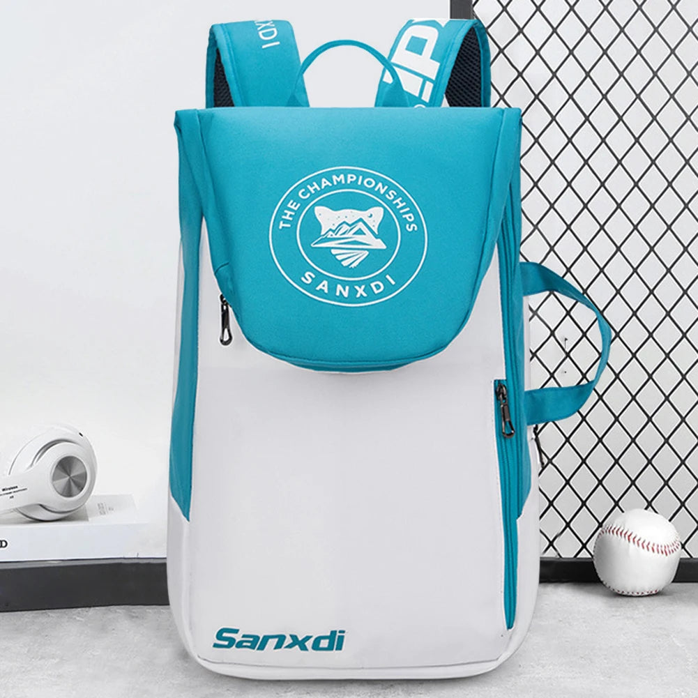 Holds 3 Rackets Tennis Backpack Large Capacity Tennis Bag Waterproof Badminton Bag for Tennis/Pickleball/Badminton/Squash Sports