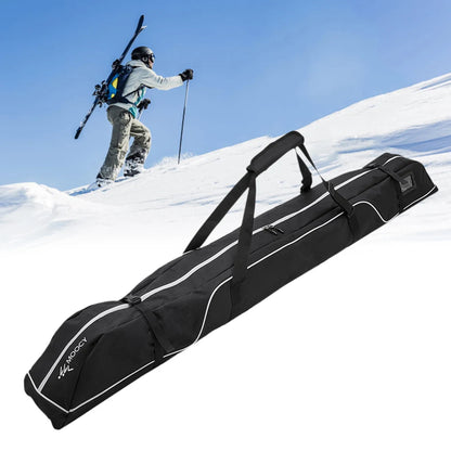 172cm Snow Ski Bags Adjustable Ski and Snowboard Equipment Travel Bag  Handle Waterproof for Snowboard Goggles Gloves