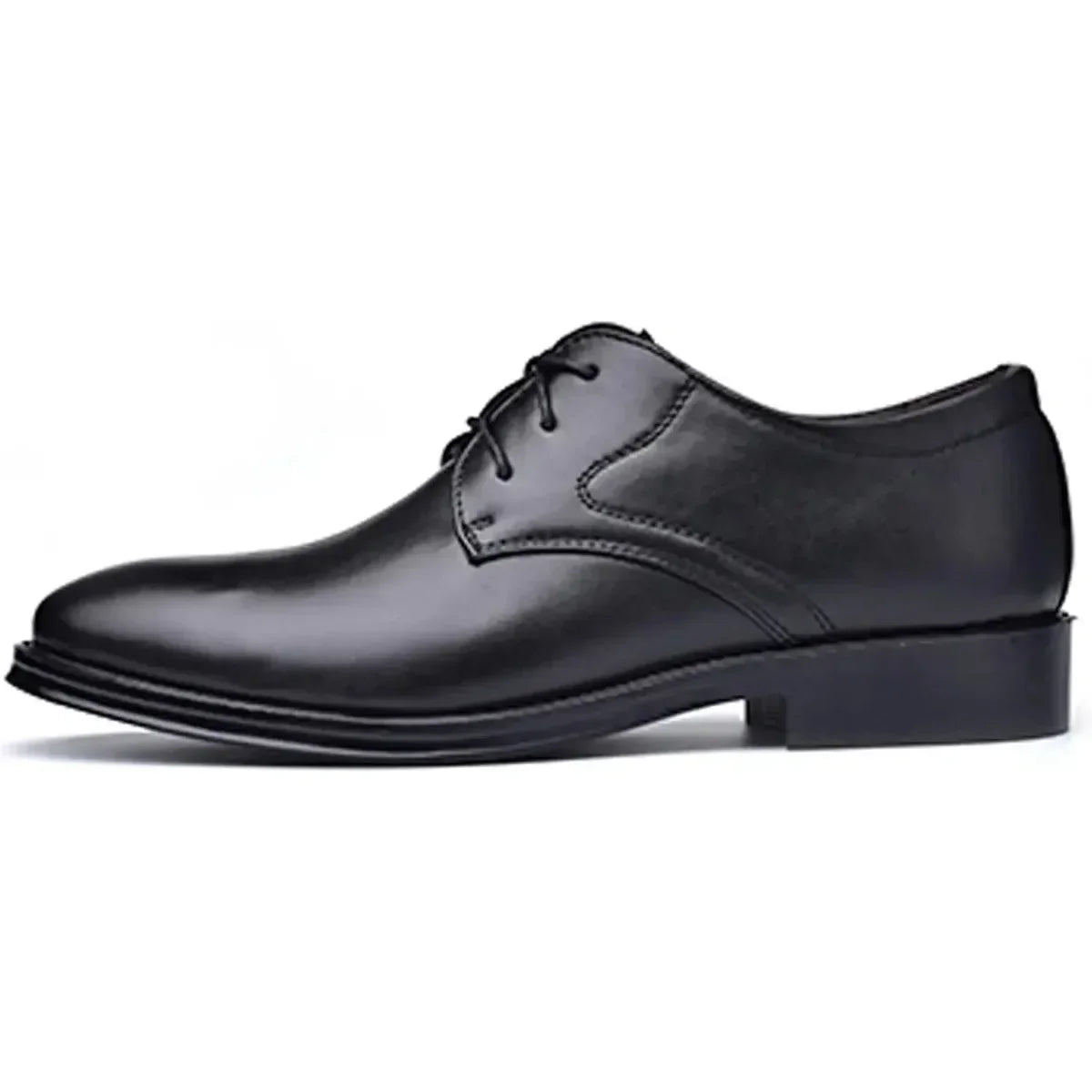 Men's Classic Matte Upper Oxfords Business Formal Lace Up Leather Lace Up Dress Shoes for Men