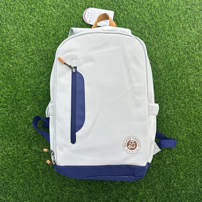 Wilson Tennis Bag Holds 2 Tennis Rackets Backpack French Open Shoulder Bag Court Racket Bag Men Women Padel Sports Backpack