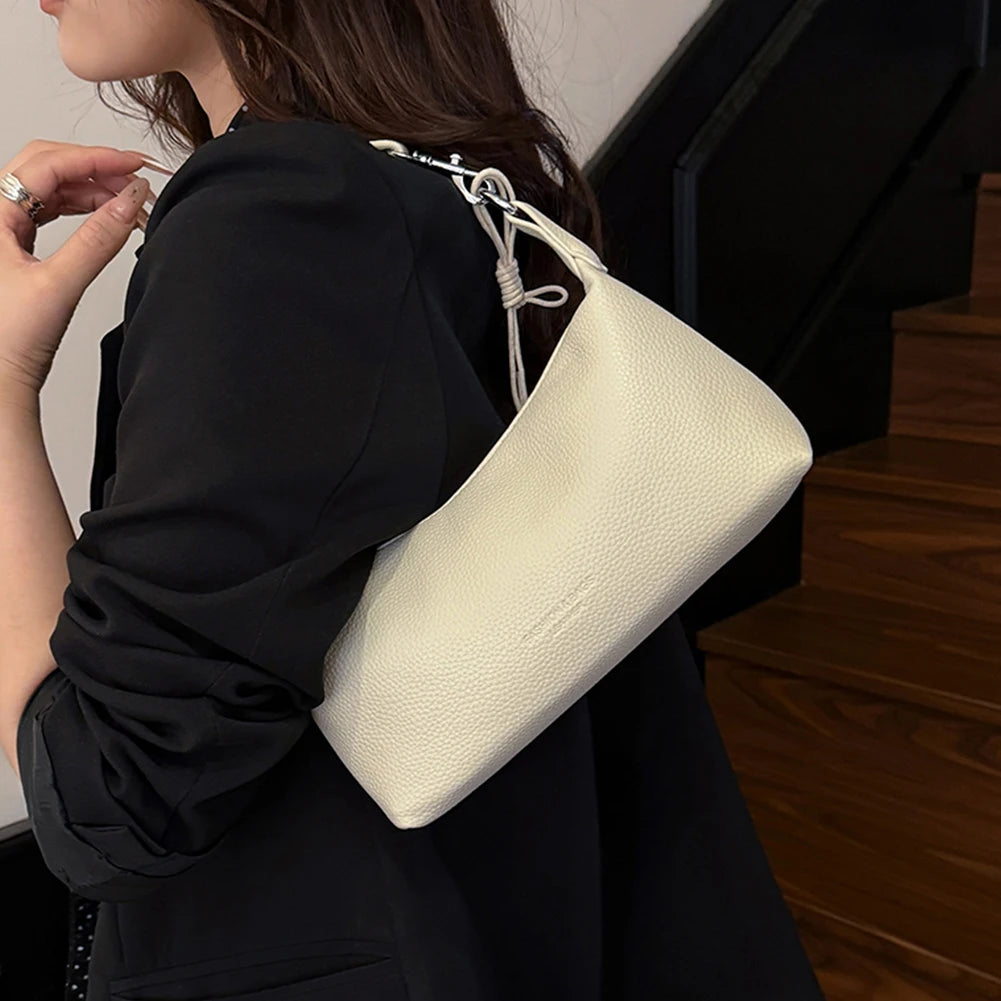 PU Leather Hobo Bag Trendy Crossbody Purse with Adjustable Strap Tote Handbag for Women