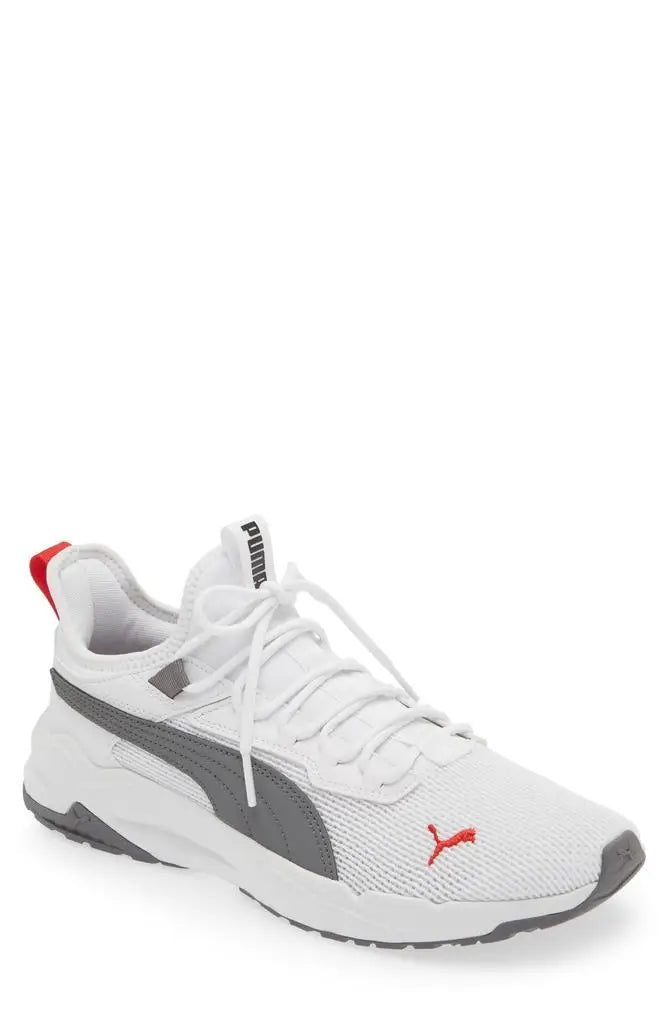 Puma Stride Xero Unisex Running Sneakers Breathable Fitness Shoes Black White Blue for Walking And Sports Activities