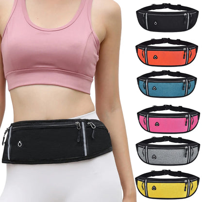 Fanny Pack Phone Holder Belt Waist Bag Waist Pack for Running Walking Cycling Camping Gym