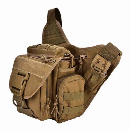Chest Bag Durable Men Military Chest Shoulder Bag Pack for Travel Hiking Outdoor Equipment