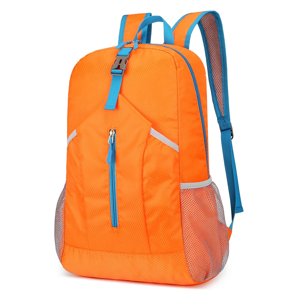20L Foldable Portable Backpack Mountaineering Bag Ultralight Splashproof Outdoor Climbing Hiking Cycling Travel Knapsack