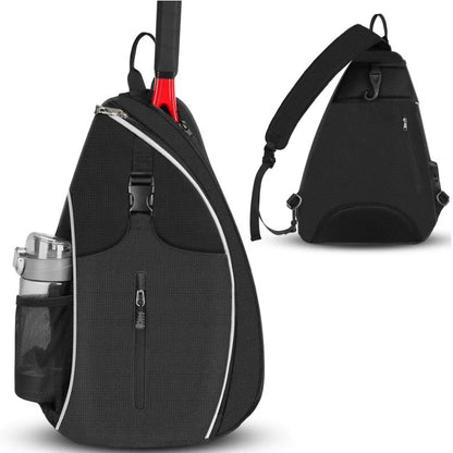 Oxford Tennis and Badminton Bag Outdoor Sports Training Shoulder Tennis Bag Pick Ball Paddle Backpack Crossbody Bags