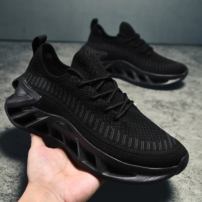 Women's running shoes, lightweight mesh, breathable and comfortable flat soft tennis shoes, blade sports shoes for women