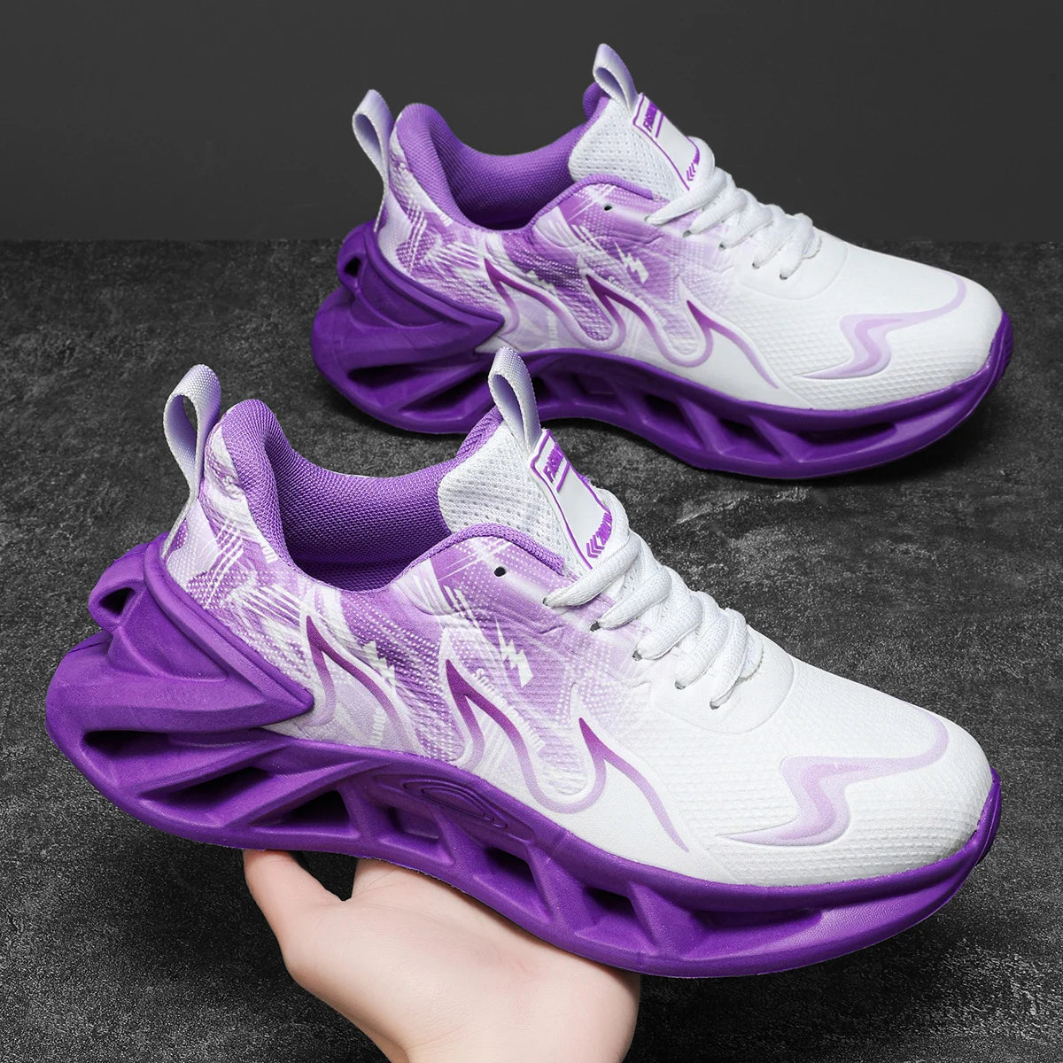 Running shoes for men and women, lightweight mesh, breathable and comfortable, flat and soft tennis shoes for couples, sports sh