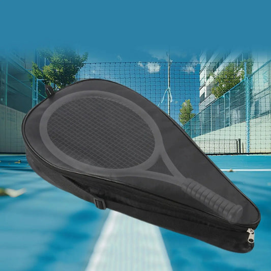 Versatile Tennis Racquet Cover Bag Carrying Case for Players Youth Adults
