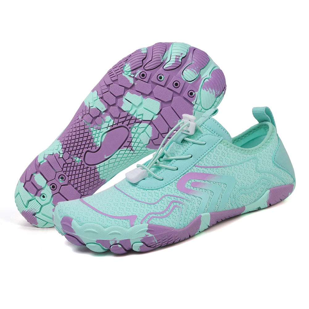 Unisex Water Shoes Lightweight Aqua Shoes Non Slip Casual Wading Shoes Quick Drying Breathable Gym Sneakers for Water Sports