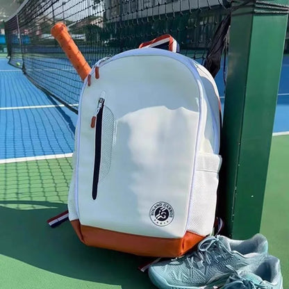 Wilson Roland Garros Bolsa de tenis de arcilla Tour conmemorativo abierto francés Mochila para raquetas de tenis Max para 2 raqu