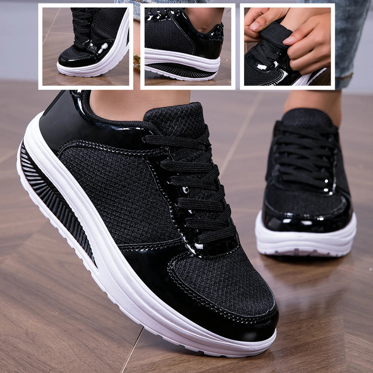 Sneakers for Women Orthopedic Sneakers Walking Shoes for Women, Lightweight Casual Tennis Sneakers Air Running Shoes Tennis