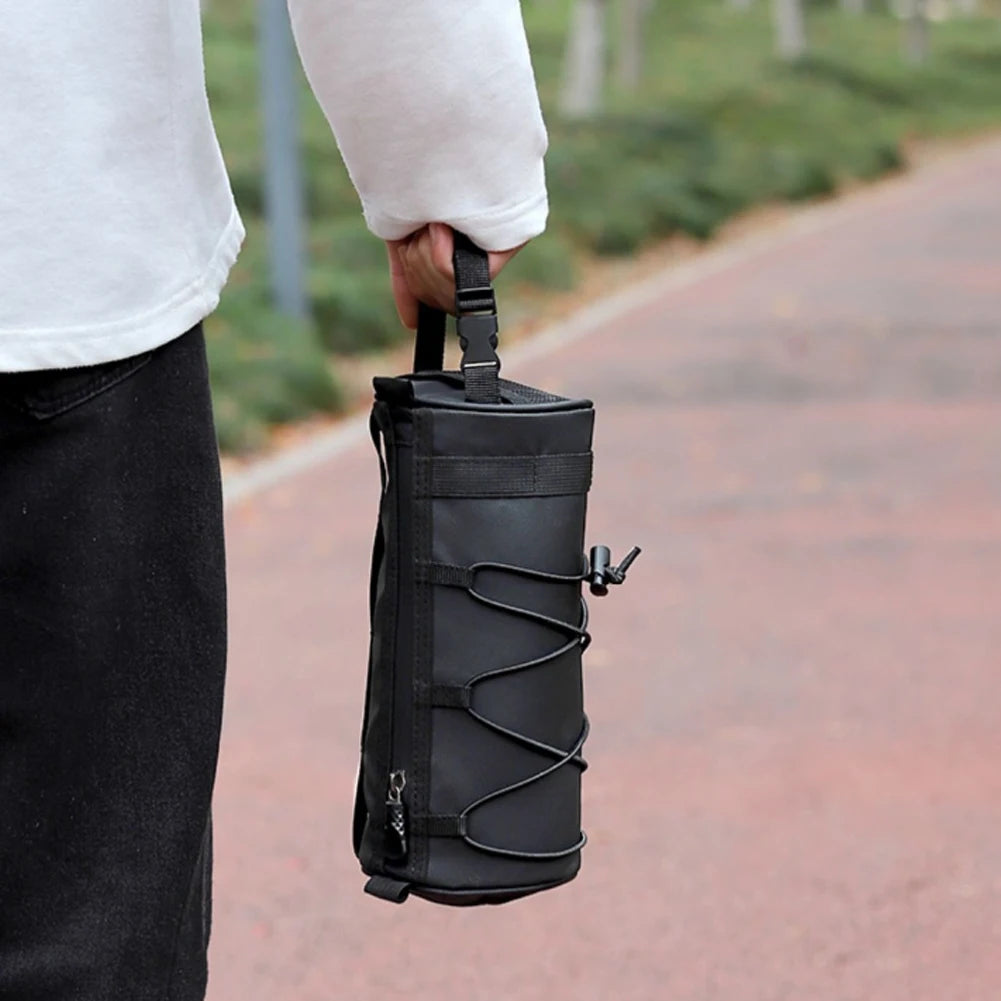 Bicycle Handlebar Bag Multifunctional Front Tube Cycling Bag Waterproof Front Trunk Pannier Pack for Motorcycle Scooter