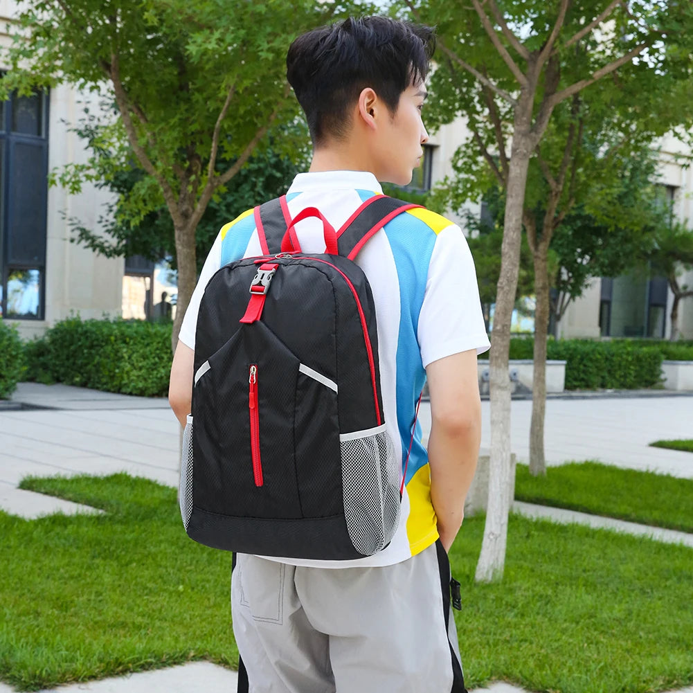 20L Foldable Portable Backpack Mountaineering Bag Ultralight Splashproof Outdoor Climbing Hiking Cycling Travel Knapsack