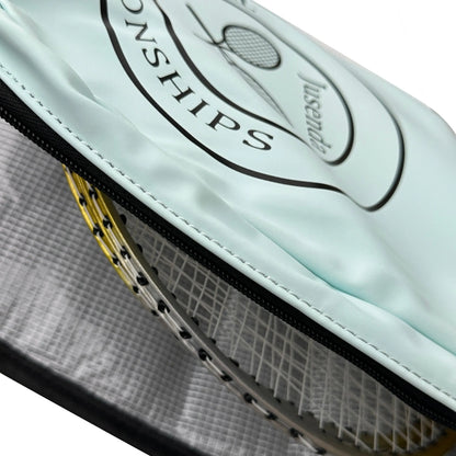 Jusenda Tennis Paddle Backpack Badminton Racket Bag Padel Carrying Handbag Large Capacity Gym Sports Bags Foldable for 2 Rackets