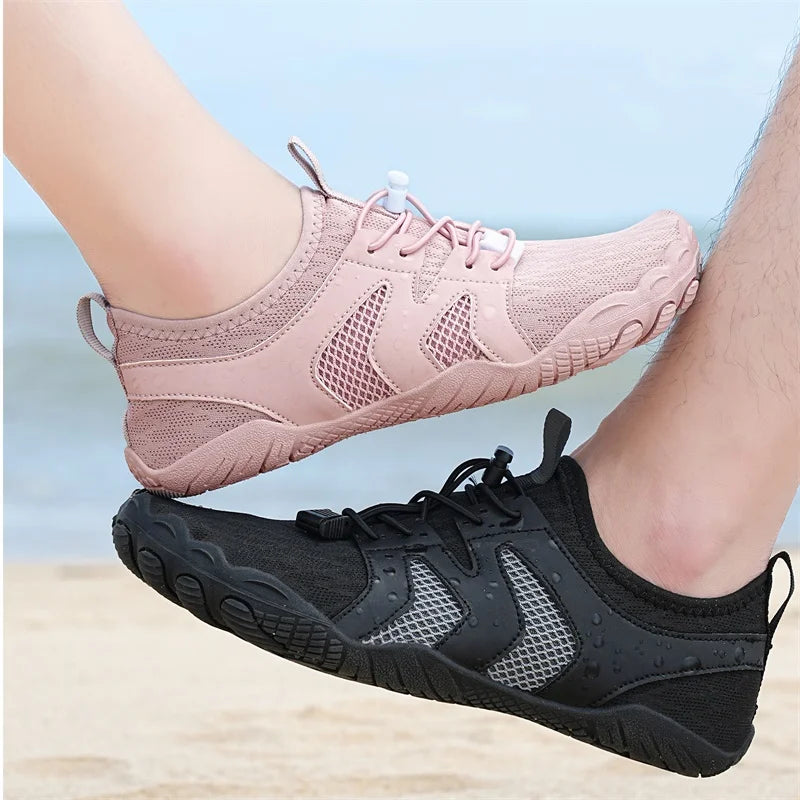 New Men Women Water Shoes Beach Aqua Quick Dry Non-slip Wading Sneaker Swimming Breathable Five Finger High-Quality Runner Sport