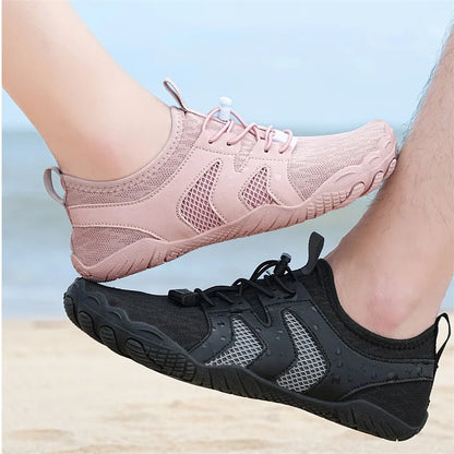 New Men Women Water Shoes Beach Aqua Quick Dry Non-slip Wading Sneaker Swimming Breathable Five Finger High-Quality Runner Sport