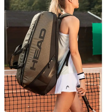 HEAD Tennis Racket Bag 9-12 Pack PROX Series Large Capacity Sports Backpack Can accommodate 9-12 Tennis Rackets Court Bag
