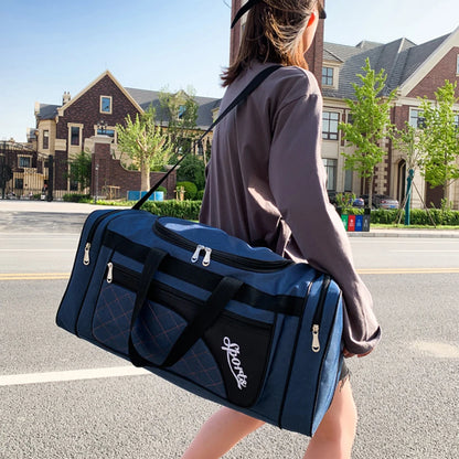 Oxford Dry Wet Separation Bags Waterproof Sports Backpack Purse Multifunctional Wear-resistant Side Zippers for Outdoor Football