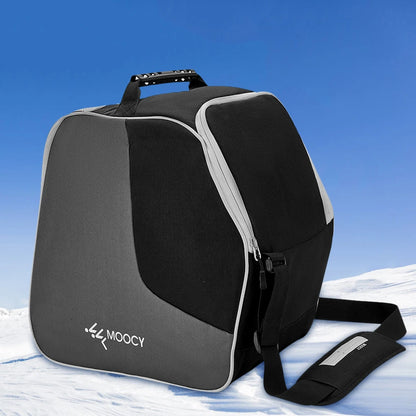 Portable Outdoor Ski Bag Waterproof Professional Outdoor Winter Ski Equipment Storage Bag Non-slip for Ski Helmet Goggles Gloves