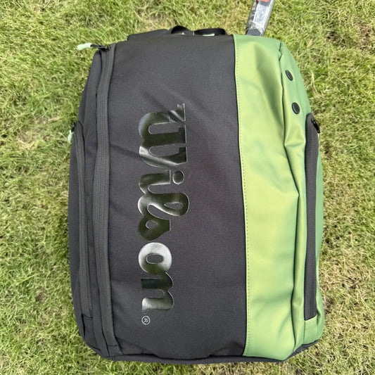 Wilson Blade Super Tour Tennis Racket Backpack Roland Garros Large Capacity Portable Court Racket Bag With Compartment Men Women