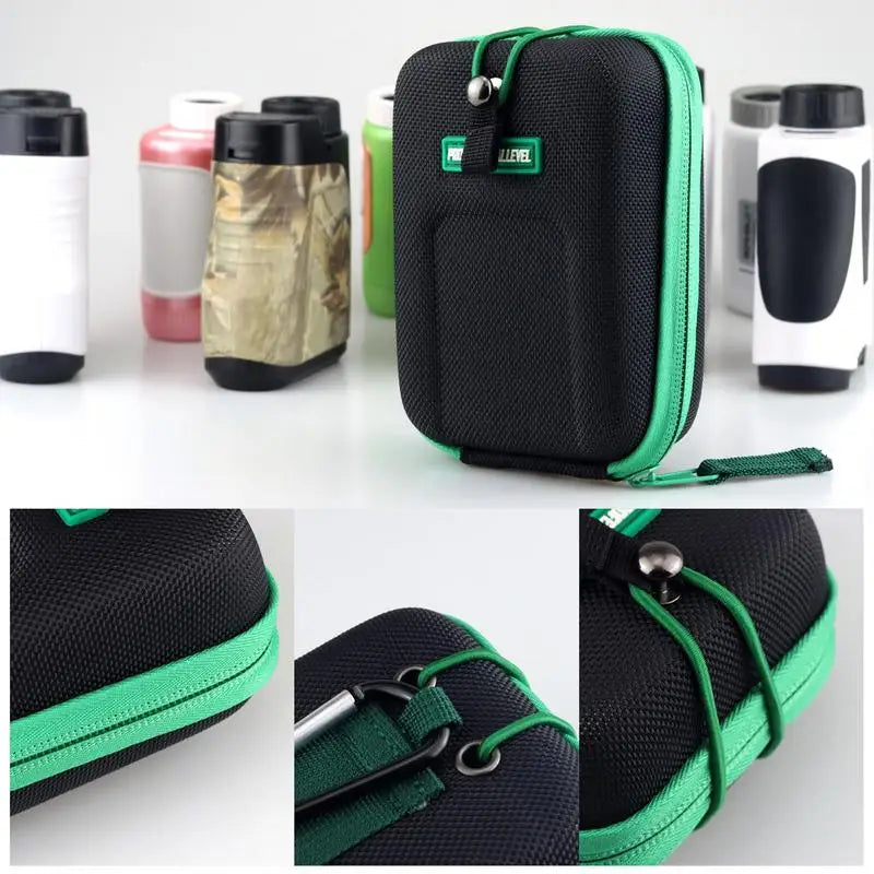 Golf Rangefinder Pouch Golf Range Finder Case With Carabiner Shockproof EVA Carry Bag Golf Rangefinder Storage Box for Golf
