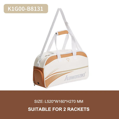 Kawasaki Portable Badminton Racket Bag K1G00-B8363 (Suitable For 6 Rackets) Convenient Carry Sport Gym Bag