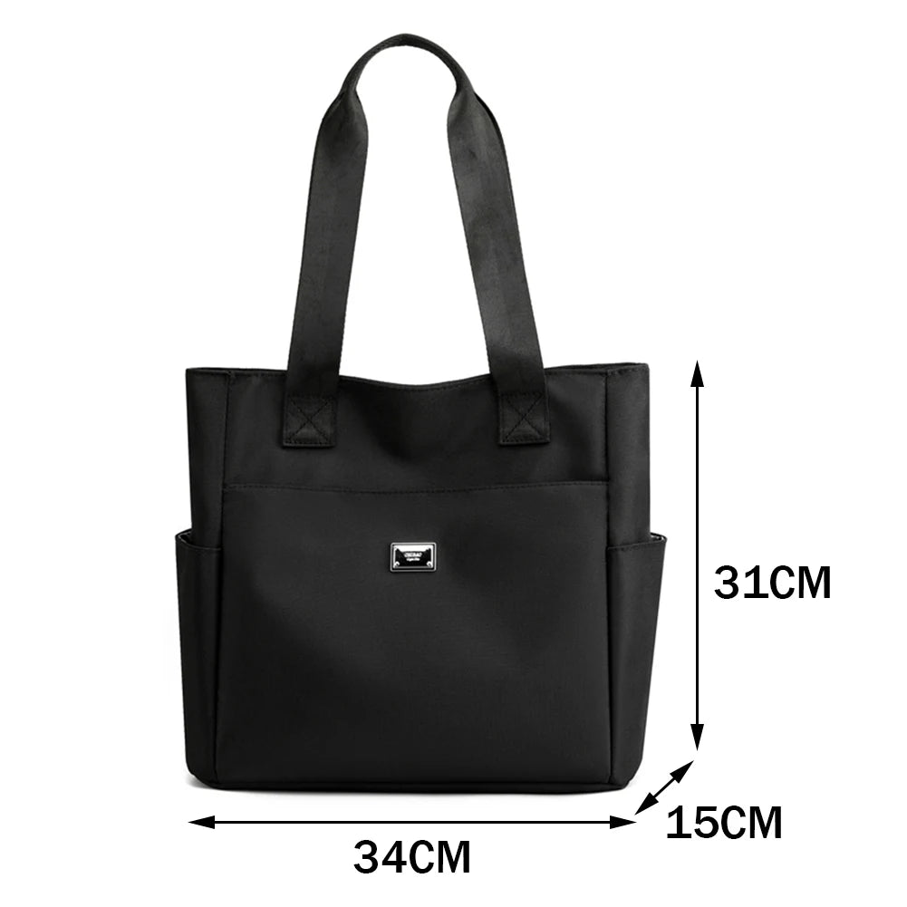 Commute Bag Large Capacity Shoulder Bag Casual Fashion Portable Elegant for Work