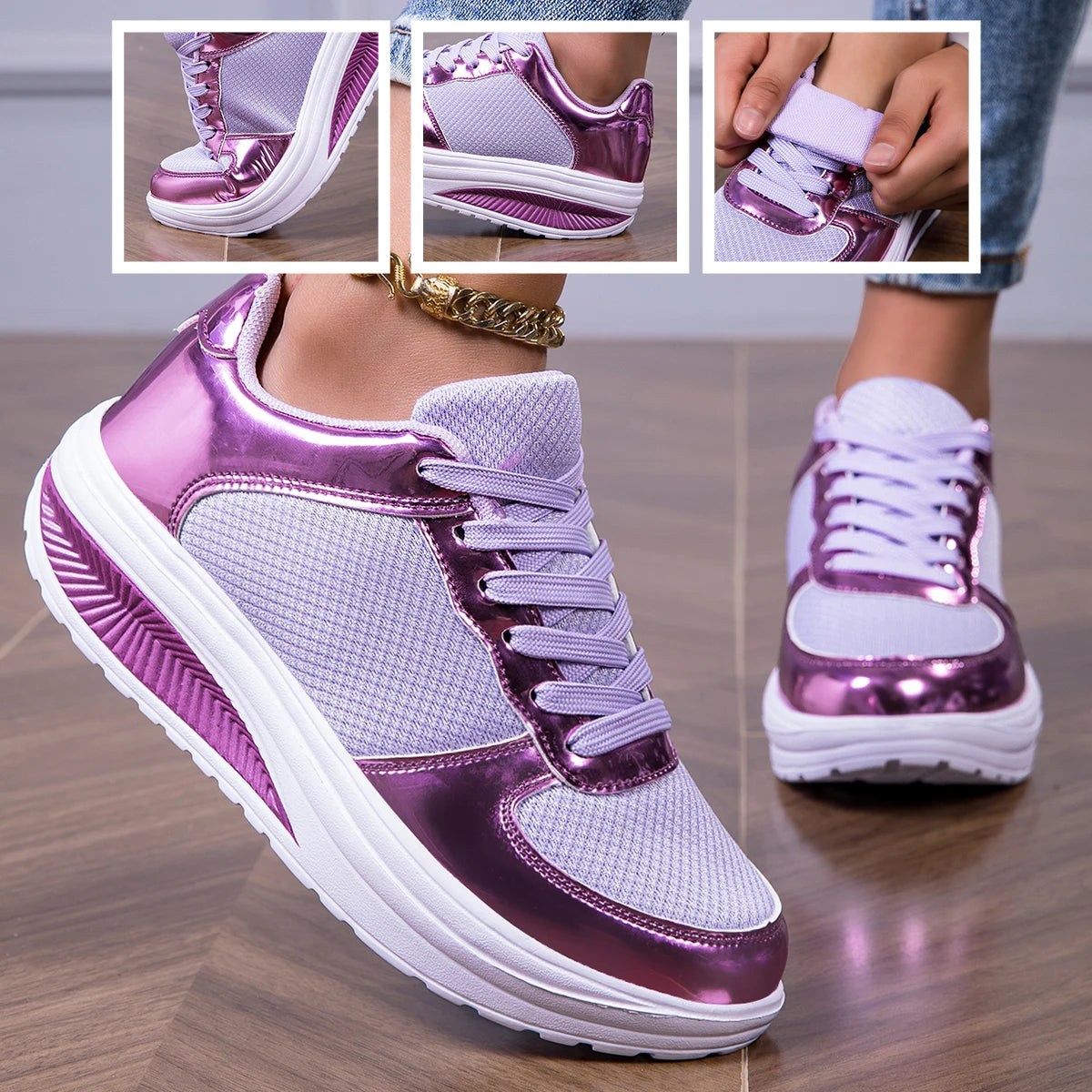 Sneakers for Women Orthopedic Sneakers Walking Shoes for Women, Lightweight Casual Tennis Sneakers Air Running Shoes Tennis