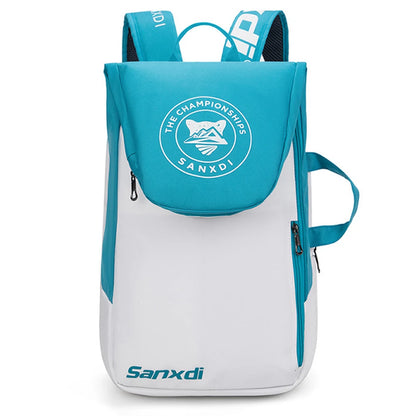 Holds 3 Rackets Tennis Backpack Large Capacity Tennis Bag Waterproof Badminton Bag for Tennis/Pickleball/Badminton/Squash Sports