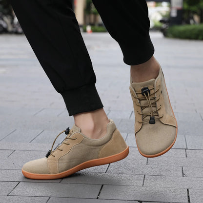 Unisex Wide Barefoot Shoes Minimalist Walking Shoes Non Slip Slip On Running Shoes Breathable Casual Sneakers for Outdoor Sports