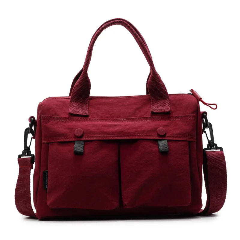 Portable travel bag, large-capacity women's crossbody bag, fashionable and versatile single-shoulder bag