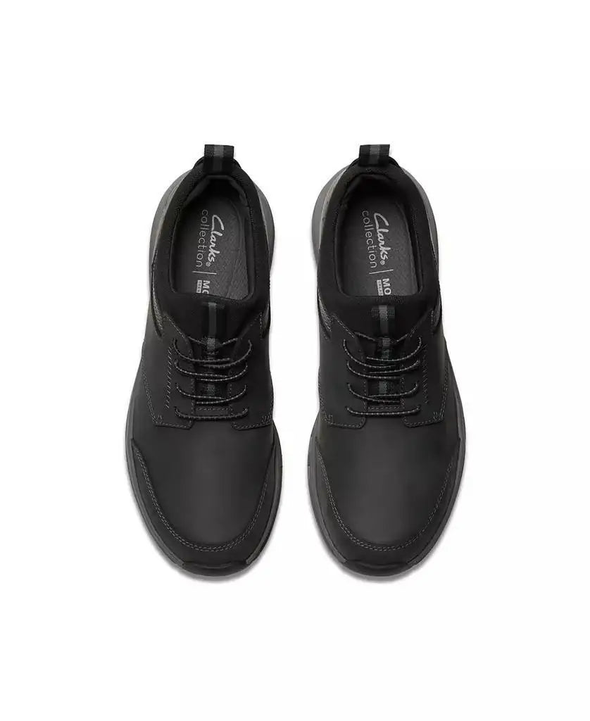 Clarks Men's Motion Trek Breathable Leather Casual Sneakers Fashionable All-Season Comfortable Shoes