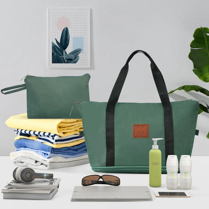 Hardshell Luggage Sets 3 Piece Carry-on Suitcases with Wheels TSA Lock for Men Women Green(20in)