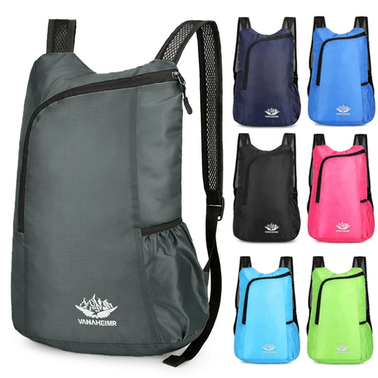 10L Lightweight Portable Backpack Foldable Waterproof Outdoor Hiking Bag Folding Ultralight Pack for Women Men Travelling Hiking