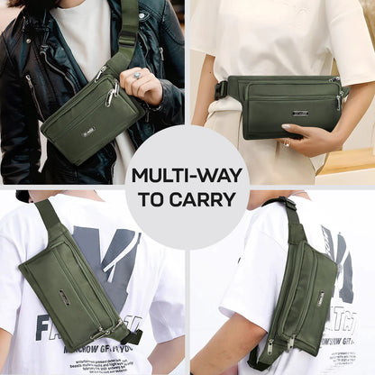 Outdoor Running Hiking Fitness Waist Bag Ultra-thin Mobile Phone Elastic Sports Men Belt Bag Close-fitting Mobile Phone Bags