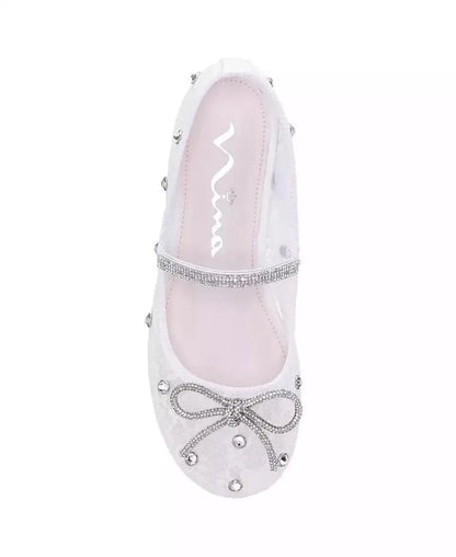 Nina | Little Girls Leva Ballet Flats