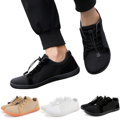 Unisex Wide Barefoot Shoes Minimalist Walking Shoes Non Slip Slip On Running Shoes Breathable Casual Sneakers for Outdoor Sports