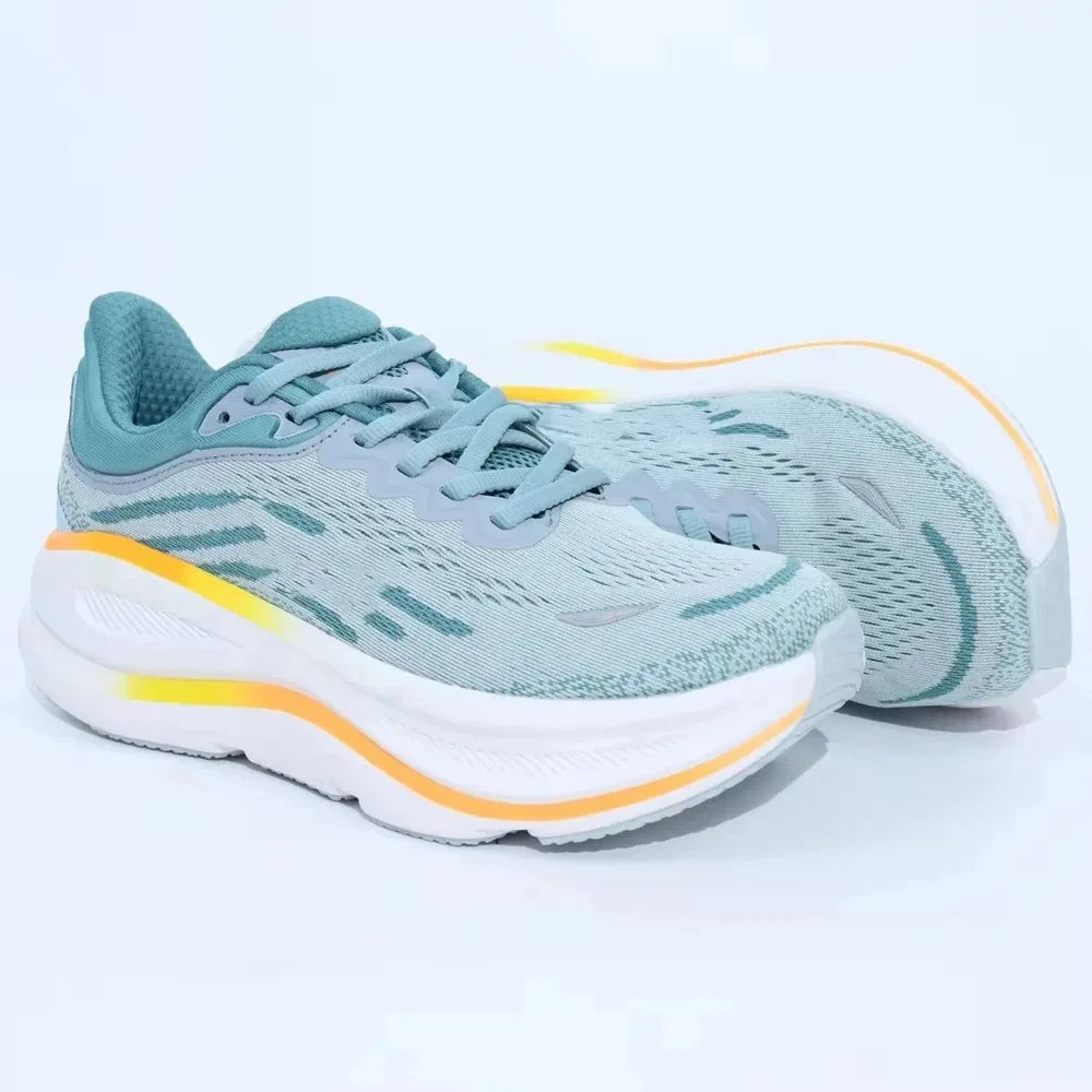 Original Road Running Shoes Men and Women Marathon Training Shoes Soft-Soled Elastic Light Casual Walking Sneakers 32904