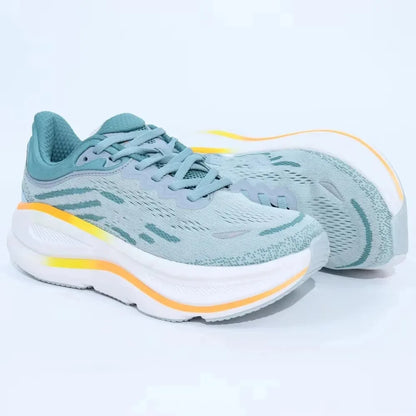 Original Road Running Shoes Men and Women Marathon Training Shoes Soft-Soled Elastic Light Casual Walking Sneakers 32904