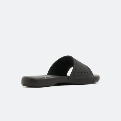 Lacoste | Black Logo Slides