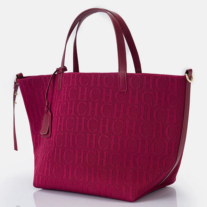 CH Women's Shoulder Bag Large Capacity Daily Commuter Crossbody Pure Colour Versatile Premium Sense Tote Bag Stylish Letter