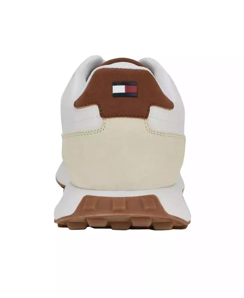 Tommy Hilfiger Men's Low-Top Breathable Jogger Sneakers Lace-Up Casual Comfortable Shoes