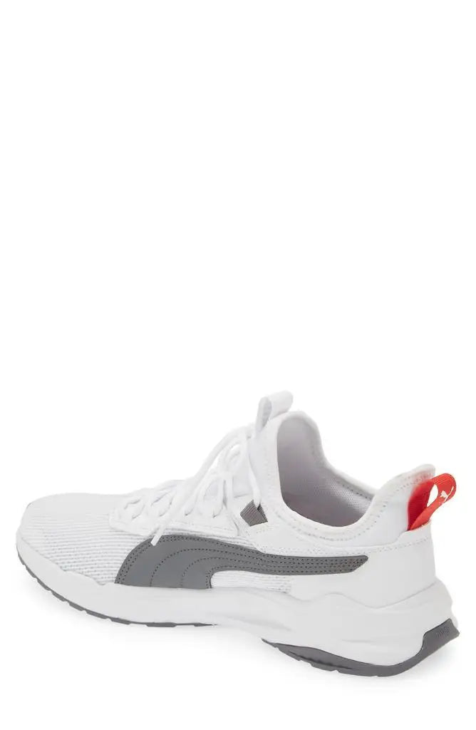 Puma Stride Xero Unisex Running Sneakers Breathable Fitness Shoes Black White Blue for Walking And Sports Activities