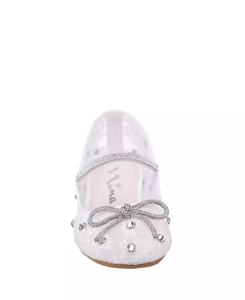 Nina | Little Girls Leva Ballet Flats