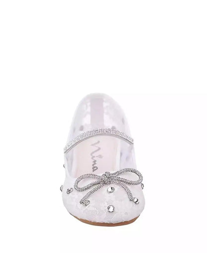 Nina | Little Girls Leva Ballet Flats