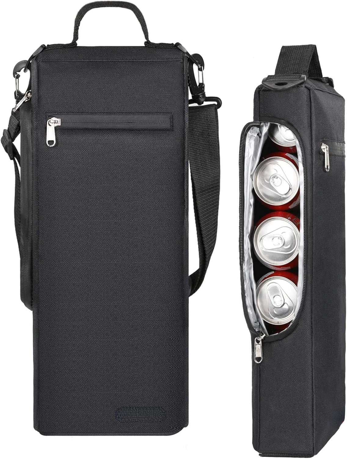 AROUY Golf Cooler Bag - Golf Accessories for Men and Small Soft Cooler Bags Insulated Beer Cooler Holds a 6 Pack of Cans or Two