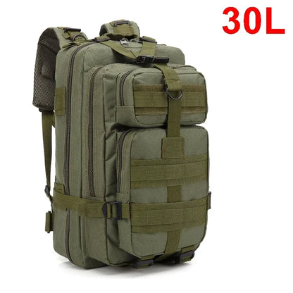 30/45L Man Tactical Backpacks HkingTraveling Bags Survival Outdoor 3P Assault Pack EDC Molle Pack For Trekking Hunting Bag