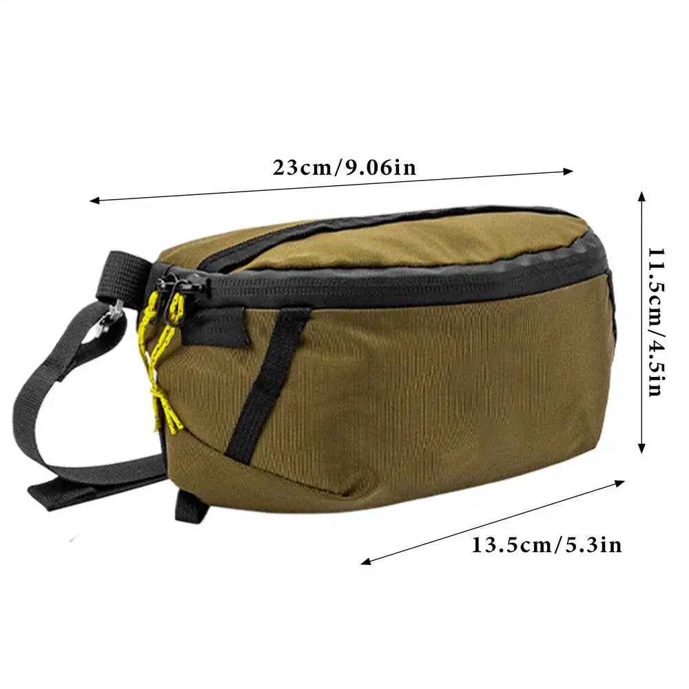 Adjustable Outdoor Waist Bag Hiking Bag With Strap Portable Mountaineering Running Waist Bag Cycling Backpack For Camping Hiking