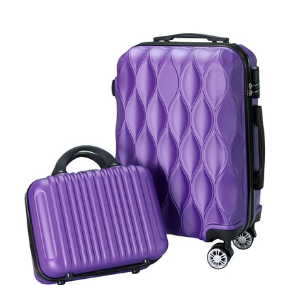 2-piece suitcase set, large capacity, family trip, business, home storage, birthday gifts, Valentine's Day gifts